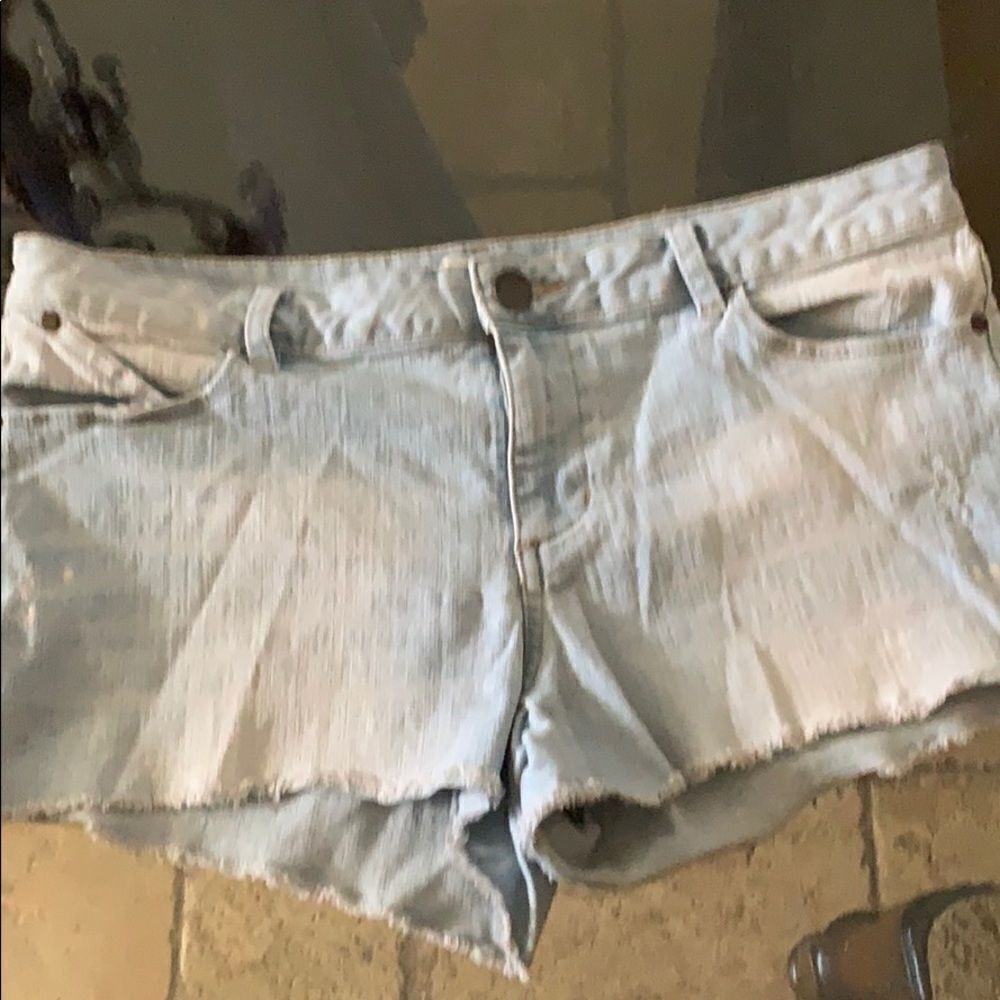 Light denim shorts  